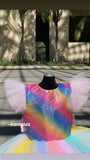 Hand Made Rainbow Princess Party Dress