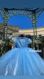 Princess Dress Baby Blue