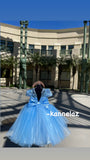 Princess Dress Baby Blue