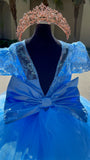 Princess Dress Baby Blue