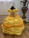 Hand Made Yellow Princess Dress