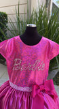 Hand Made Barbie Pink Dress