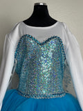 Hand Made SnowBlue Priness Dess