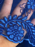 Royal blue dress