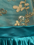 Royal Emerald Green Dress