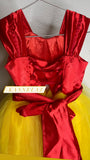 Hand Made Red & Yellow Princess Dress