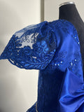 Royal blue dress