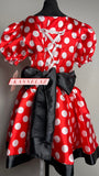 Hand Made Black & Red Princess Dress