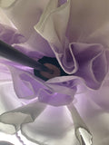 Hand Made Lilac & White Princess Dress