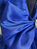 Royal blue dress
