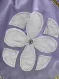 Hand Made Lilac & White Princess Dress
