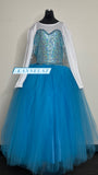 Hand Made SnowBlue Priness Dess