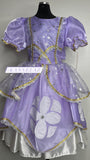 Hand Made Lilac & White Princess Dress