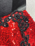 Hand Made Black & Red Princess Dress