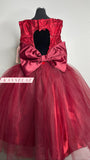 Royal Burgundy  Dress