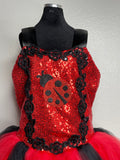 Hand Made Black & Red Princess Dress