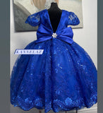 Royal blue dress