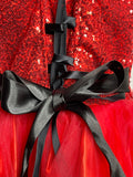 Hand Made Black & Red Princess Dress