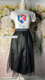 Tulle Black Skirt