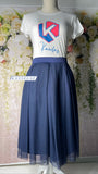 Tulle Navy blue skirt