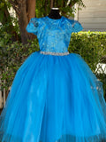 Royal Baby blue dress
