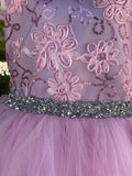 Light Pink princess dress Ball Gown Tulle Flower Dress