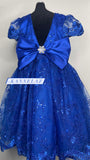 Royal blue dress
