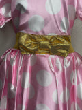 Hand Made Pink & Gold Princess Dress