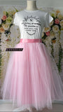 Tutu Tulle Baby Pink Skirt