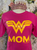 Super Mom Pink Short-Sleeve Shirt