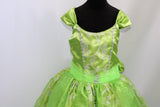 Hand Made Bright Green Strapless Dress