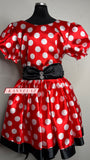 Hand Made Black & Red Princess Dress