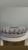 Luxury Crown-Tiara Silver Pink Color