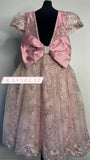Royal Gown Rose Gold Little Girl Dress