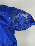 Royal blue dress