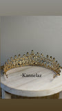 Luxury Crown-Tiara Gold Green Color