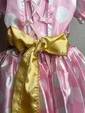 Hand Made Pink & Gold Princess Dress