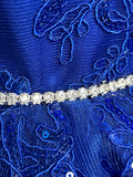 Royal blue dress