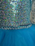 Hand Made SnowBlue Priness Dess