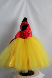 Hand Made Red & Yellow Princess Dress