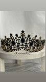 Crown Jewelry Set/ Gold Black