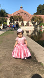 Rose Gold little Girl Dress