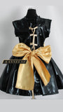 Hand Made Black and Gold  Dress