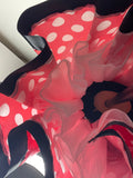 Hand Made Black & Red Princess Dress