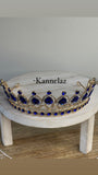 Luxury Crown-Tiara Gold Blue
