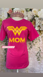 Super Mom Pink Short-Sleeve Shirt