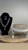 Luxury Crown-Tiara Gold Clear Set