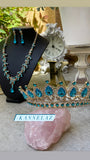 Luxury Sky 💎 Blue Crown-Tiara Jewelry Set