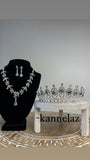 Luxury Crown-Tiara Silver clear set