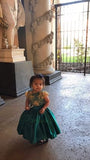Royal Emerald Green Dress